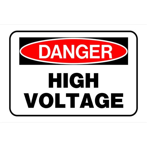 Danger High Voltage Signs Clipart Best