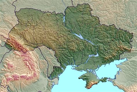 ukraine maps