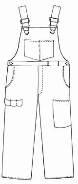Overalls Overall Clipart Bib Template Coloring Printable Farmer Clip Pages Boy Clipground Craft Cliparts Templates Boys Baby Line Google Library sketch template