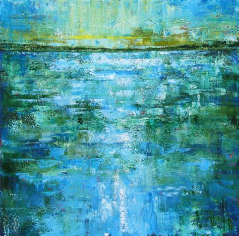 sage mountain studio abstract paintings  water  progression   parts