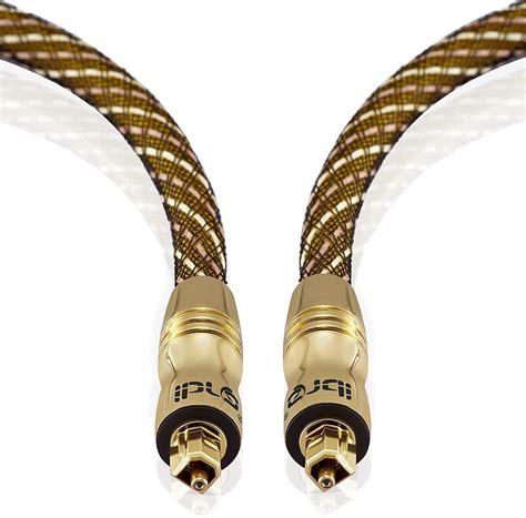 ibra optisches kabel   karat vergoldetes optisches digitales