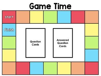 editable board game template