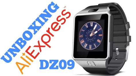 unboxing smartwatch dz comprado  aliexpress youtube