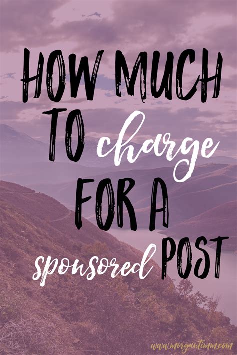 sponsored posts     charge