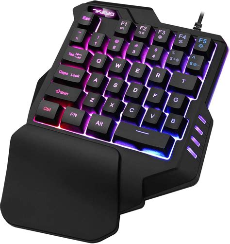 wired gaming keyboard  led backlight  key single button membrane keyboard price