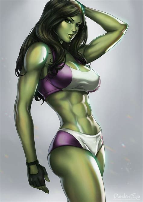 She Hulk By Dandonfuga Da6d1u3 Artist Dadonfuga Pictures Sorted