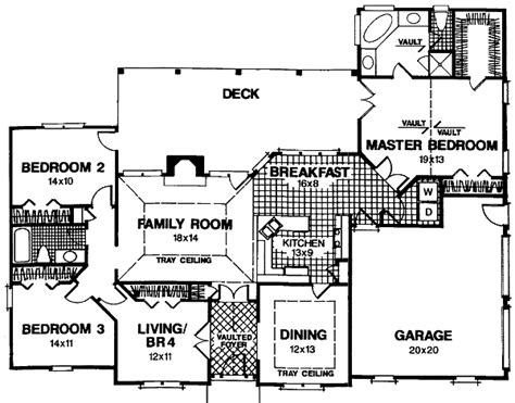 sprawling ranch design ga architectural designs house plans