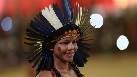 Brazils Indigenous Women Take Part In Beauty Pageant Fox News