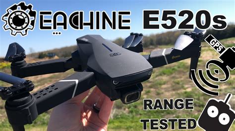 eachine es gps camera drone range test review youtube