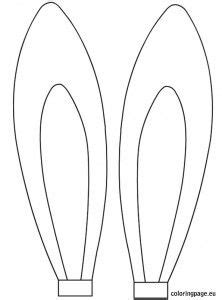 bunny ears template images   paper flowers flower