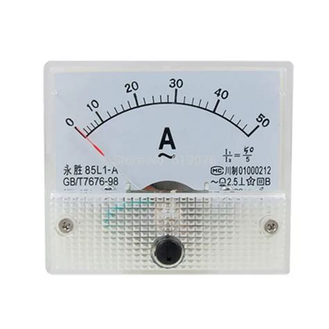 ac   analog ammeter analogue panel ampmeter meter white  current meters  tools