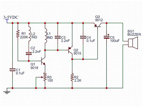 pi metal detector schematic diagram wiring core