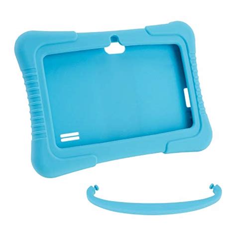kids tablet pc case silicone cover  handle  kickstand compatible  topelotek