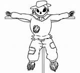 Scarecrow Bestcoloringpagesforkids sketch template