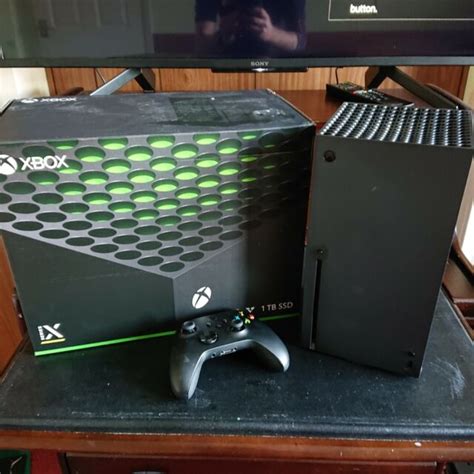 Microsoft Xbox Series X 1tb Video Game Console Black For Sale Online