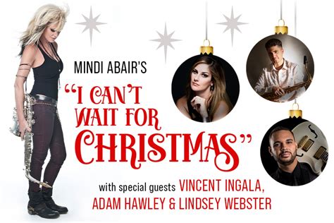 mindi abair s “i can t wait for christmas” with special guests vincent