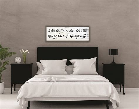 master bedroom wall decor   bed master bedroom signs  bed loved   love
