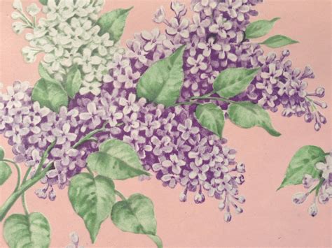 vintage lilac page