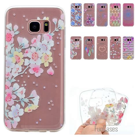 buy cute phone case  samsung galaxy  coque dandelion style soft tpu capa