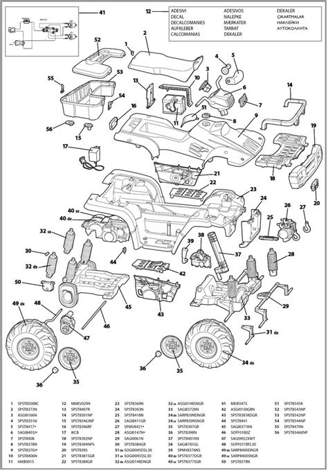 tech pass  polaris sportsman  parts diagram