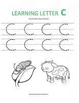 preschool letter tracing worksheets  writing practice alphabet