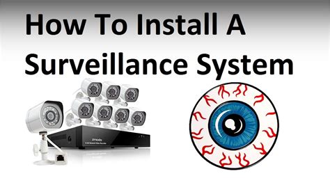 install  security camera surveillance system youtube