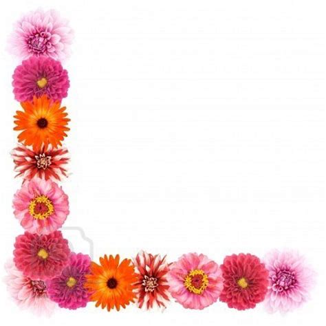 printable flower border design image