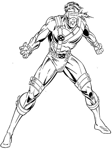 cyclops  coloring pages