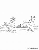 Coloring Rowing Pages Canoe Kayak Polo Drawing Kids Hellokids Race Water Sports Sport Remo Getcolorings Color Print Getdrawings sketch template