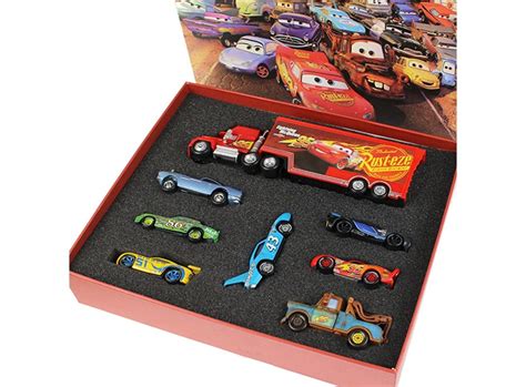 8 10pcs Disney Pixar Cars 2 3 Beautiful T Box Lightning Mcqueen With