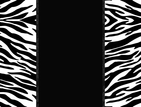 zebra border template   zebra border template png