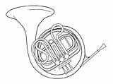 Tuba Coloring Instruments Musical Getdrawings sketch template
