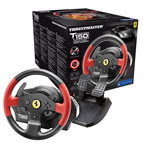 buy thrustmaster ferrari force  gaming steering wheel   desertcartuae