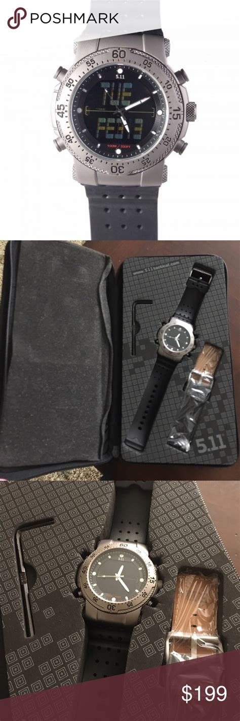 🆕 5 11 h r t titanium watch titanium watches tactical accessories