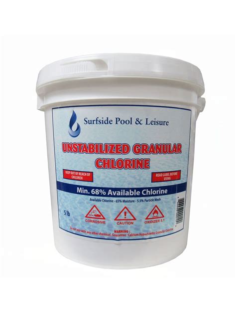 chlorine granular  lb pail