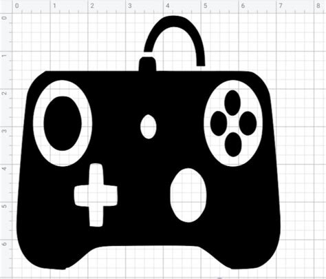 usable gaming controller stencils decor arts  crafts etsy