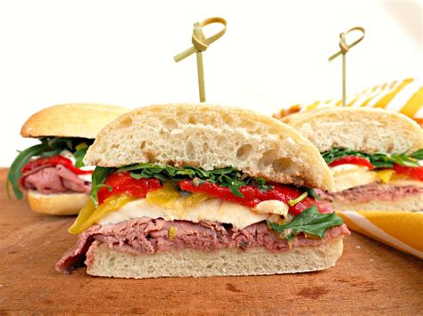 Roast Beef Sandwich Everyday Gourmet With Blakely