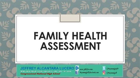 family health assessment
