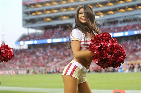 See More Hottest Nfl Cheerleaders 49ers Cheerleaders Hot Cheerleaders