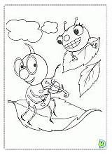 Coloring Spider Miss Dinokids sketch template