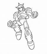 Robot Astro Boy Coloring Pages Color Print Online Hellokids Boys Kids sketch template