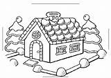 Coloring Gingerbread House Pages Christmas Hansel Gretel Print Printable Kids Sheets Color Tree Getcolorings Colouring Coloringpages1001 Sport Choose Board Man sketch template