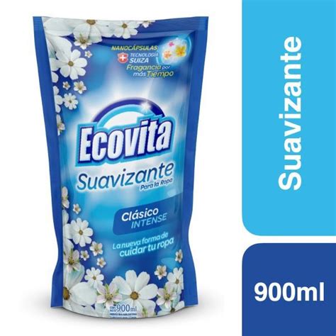 suavizante ecovita clasico intense doy pack   ml super mami