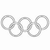 Coloring Olympic Torch Pages Rings Olympics Silhouette Getcolorings Getdrawings Gymnastics Toddlers sketch template