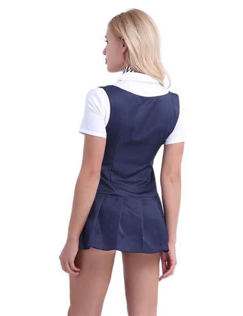 piece sexy womens school girl cosplay fancy dress  uniform outfit