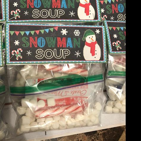 editable snowman soup bag toppers printable snowman soup etsy