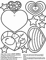 Heart Coloring Mobile Pages Crayola sketch template