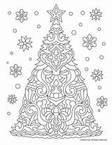 Coloring Christmas Adult Pages Printable Adults Print Tree Printables Holidays Activities Sheets Kids Beautiful Mandala Children Woojr Choose Board sketch template
