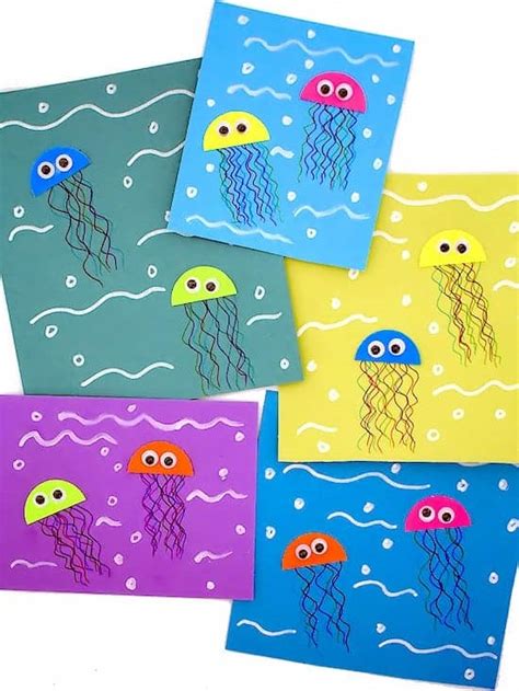 jellyfish craft ideas  kids craft play learn