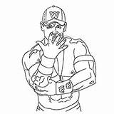 Cena John Pages Coloring Printable Pose Ones Little sketch template
